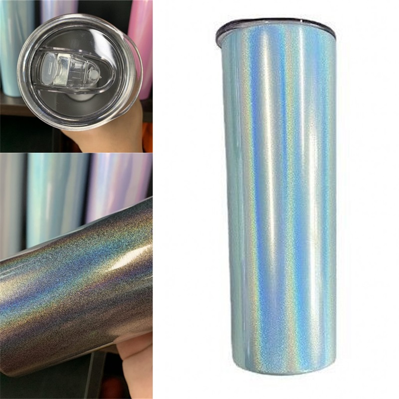 

20oz Insulated straight water bottle Sublimation Tumblers Sublimations Blanks insulated skinny cup with lid drinking mug, As pic