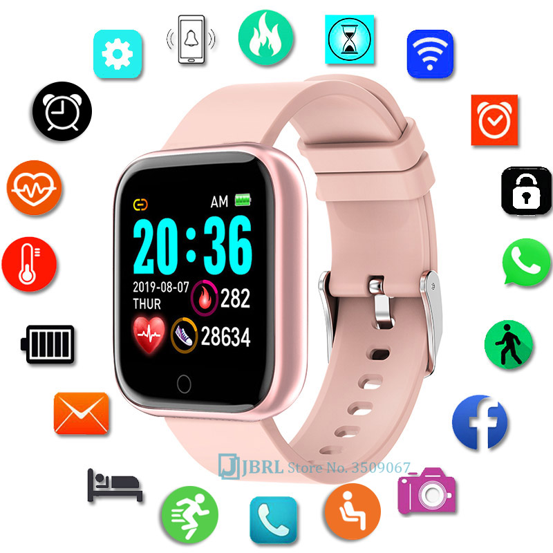 

Smart Watch Kids Children Smartwatch For Girls Boys Electronic Smart Clock Students Child Sport Smart-Watch Aged 8-18 Yearg, X1 white