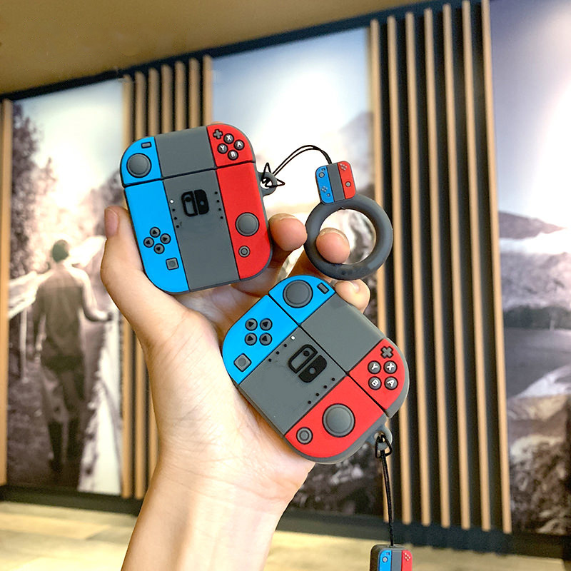 

Silicone Classic Game Console Retro Earphone Headset Shell Earphone Case Cover for Airpods Pro 1 2 Wireless Bluetooth