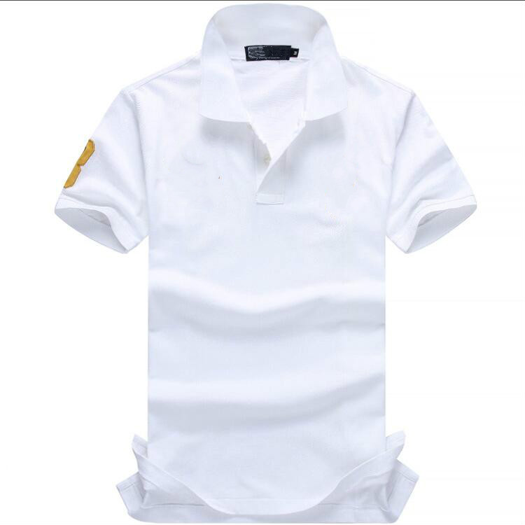 

Men's Tees Polos T-Shirts Fashion Casual Polo shirt Men Summer hort Sleeves Tee High Quality classic embroidery Cotton lapel Polo, White;black