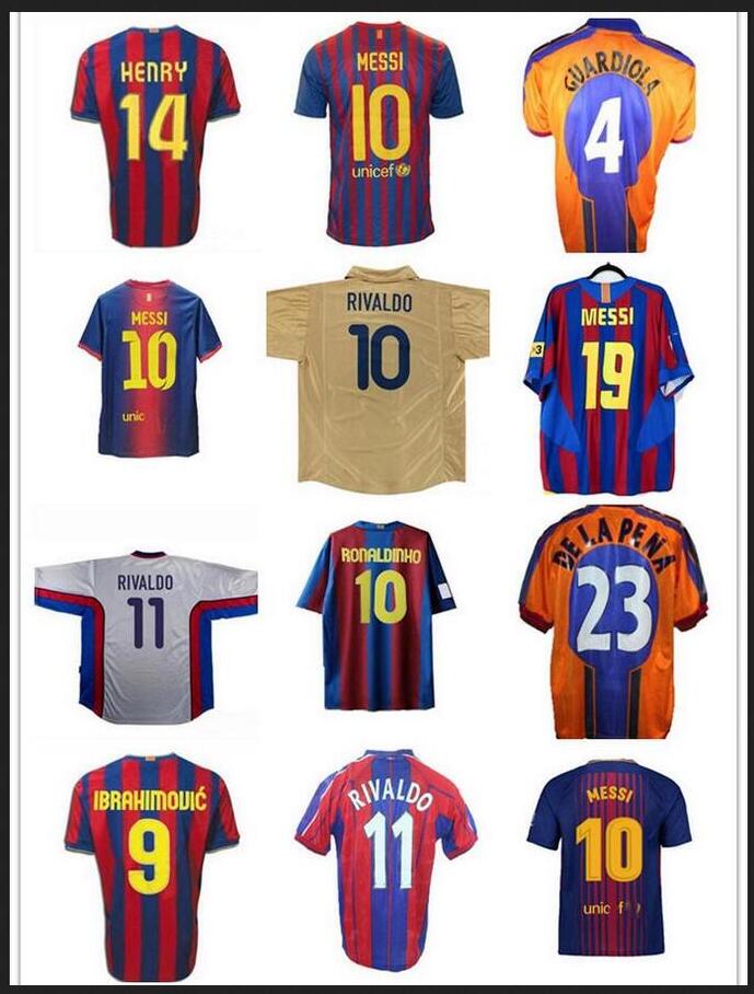 

retro soccer jerseys 05 06 07 08 09 10 11 12 13 14 15 16 17 18 19 91 92 95 96 97 98 99 MESSI RONALDINHO RONALDO STOICHKOV XAVI 100th qnsth