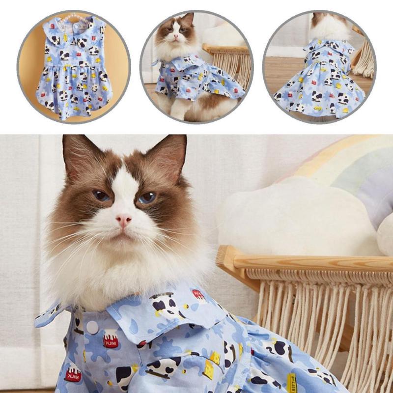 

Dog Apparel Non-shrink Thin Two-legged Skirt For Daily Wear Pet, Blue