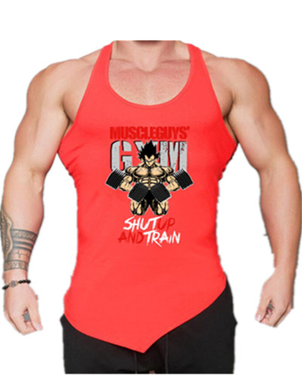 

Mens Plus Size Tees Polos Tank Tops Gym Fitness Men Clothing Bodybuilding Workout Fashion Top Musculation Stringer Singlets Sleeveless Shirt Vest