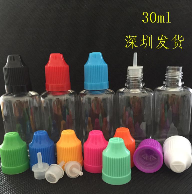 

Others Apparel 30ML E-Cig E-liquid Bottles Plastic Sharp Spout Vape Unicorn Juice Lubricating Oil Dropper Emulsion Perfume Empty Sample Bottles with Childproof Caps