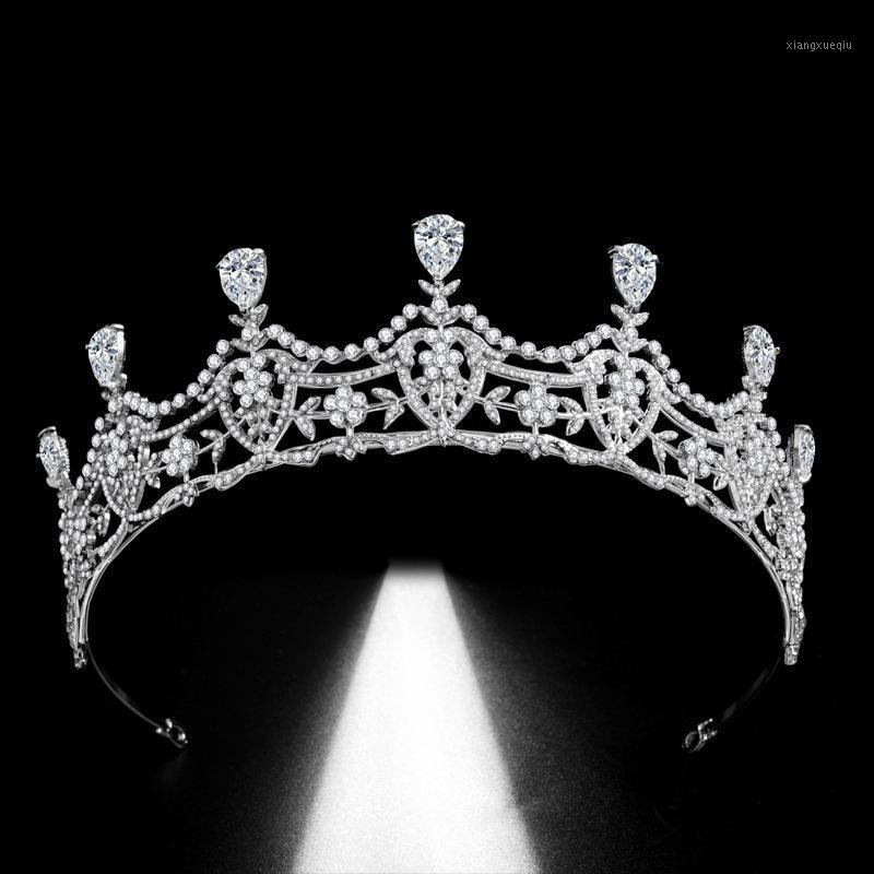 

Hair Clips & Barrettes Bridal Tiaras Crowns Women Royal Queen Crystal Jewelry Rhinestone Baroque Party Pageant Diadem Vintage Wedding Access, Golden;silver