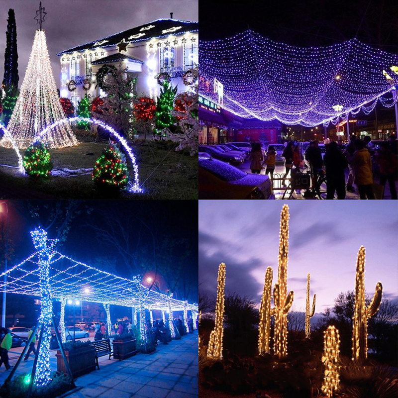 

Led Strings Small Color Lights Flashing Light All Over the Sky Stars Outdoor Lighting Bars Wedding Decoration Lamp Festival Christmas Lamps