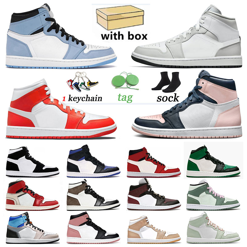 

Wholesale Jumpman 1 1s Basketball Shoes High OG Original Sneakers University Blue Trainers Bubble Gum Sports Rust Pink Men Women Mid SE Black Dark Beetroot Shadow, 40-46 bordeaux