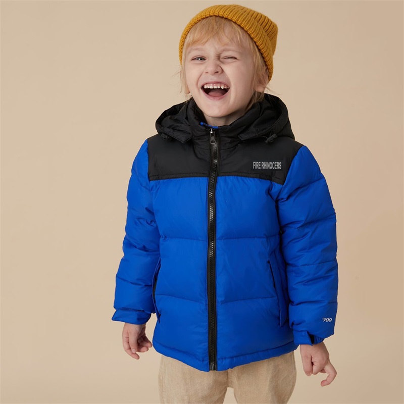 

North style Designer children's down jacket USA Winter Essential warm Baby Coat Kids Outwear child Hooded Parkas Overcoat Fashion Boy and girl Down Coats
