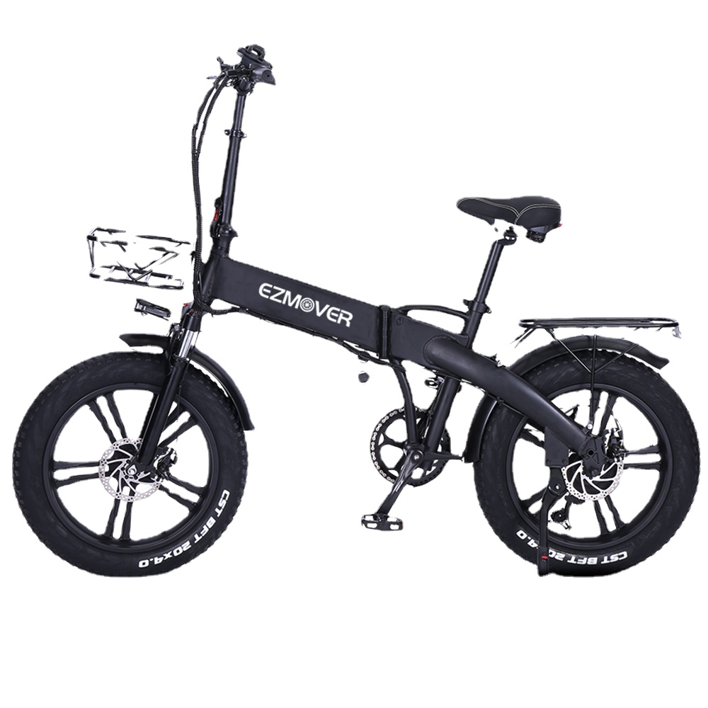 

EZmover 750w Electric Bike Mag 20Inch 4.0 Fat Tires Electric Bicycle Adult Bike Electric Folding Ebike Cheap Bicycles EZ20