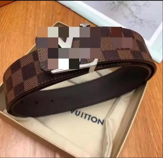 

2021 Men Designers Belts Letter Buckle Women Fashion Belt High Quality Genuine Leather Waistband ceinture luxe Width 3.8cm L3, Have box