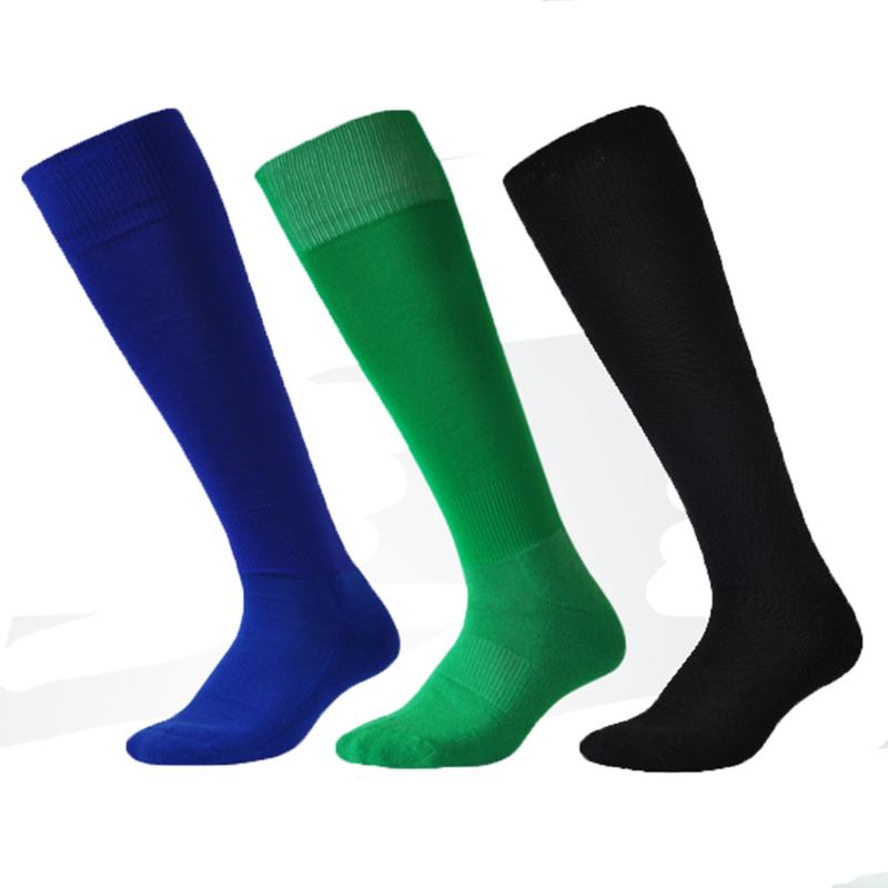 

Sports Socks Sock Long Solid Non-slip Soccer Men Sport, Black