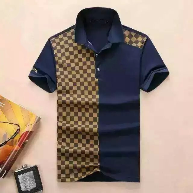 

2021 business casual polo shirt tshirt men sleeve stripe slimmer manly society men's fashion checked five color chooes m-3xl#t14, White;black