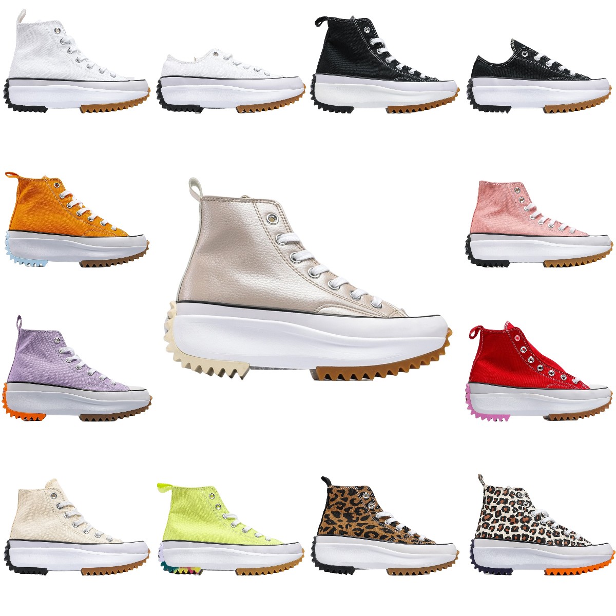 

1970S High Top Sneakers All Star Chuck Run Hike Low Designers Shoe Hi Leopard Brown GUM Baskets Triple Taylor Women Femmes Lady Canvas Casual Shoes, 00