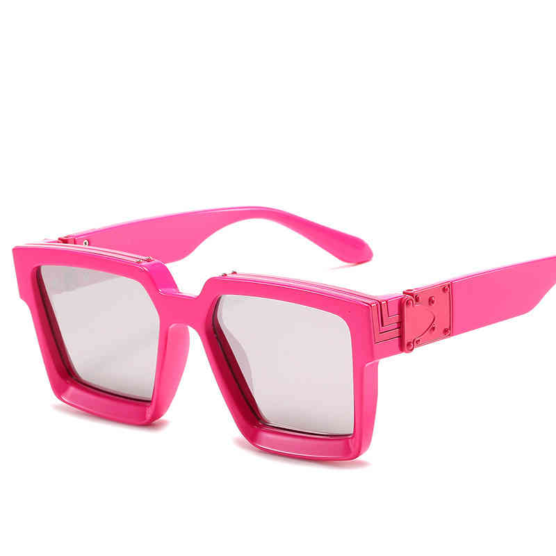 

Flat top square sun glass new arrivals retro fashion gradient shad custom digner luxury sunglass women men, White;black