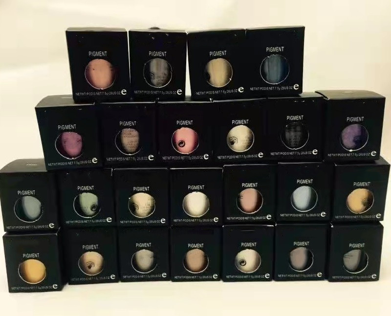 

Makeup Matte Pigment 24color Eyeshadow Pigments 7.5g Loose Single Eye shadow With English Name 12pcs