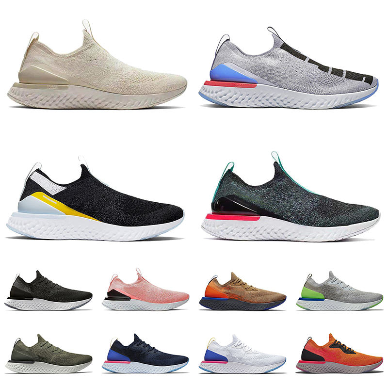 

Epic React Mens Women Running Shoes Sneakers Trainers Black Royal Green Pale Yellow Pewter Plum Brownish Dust Navy Blue, #5 pink 36-40 (2)