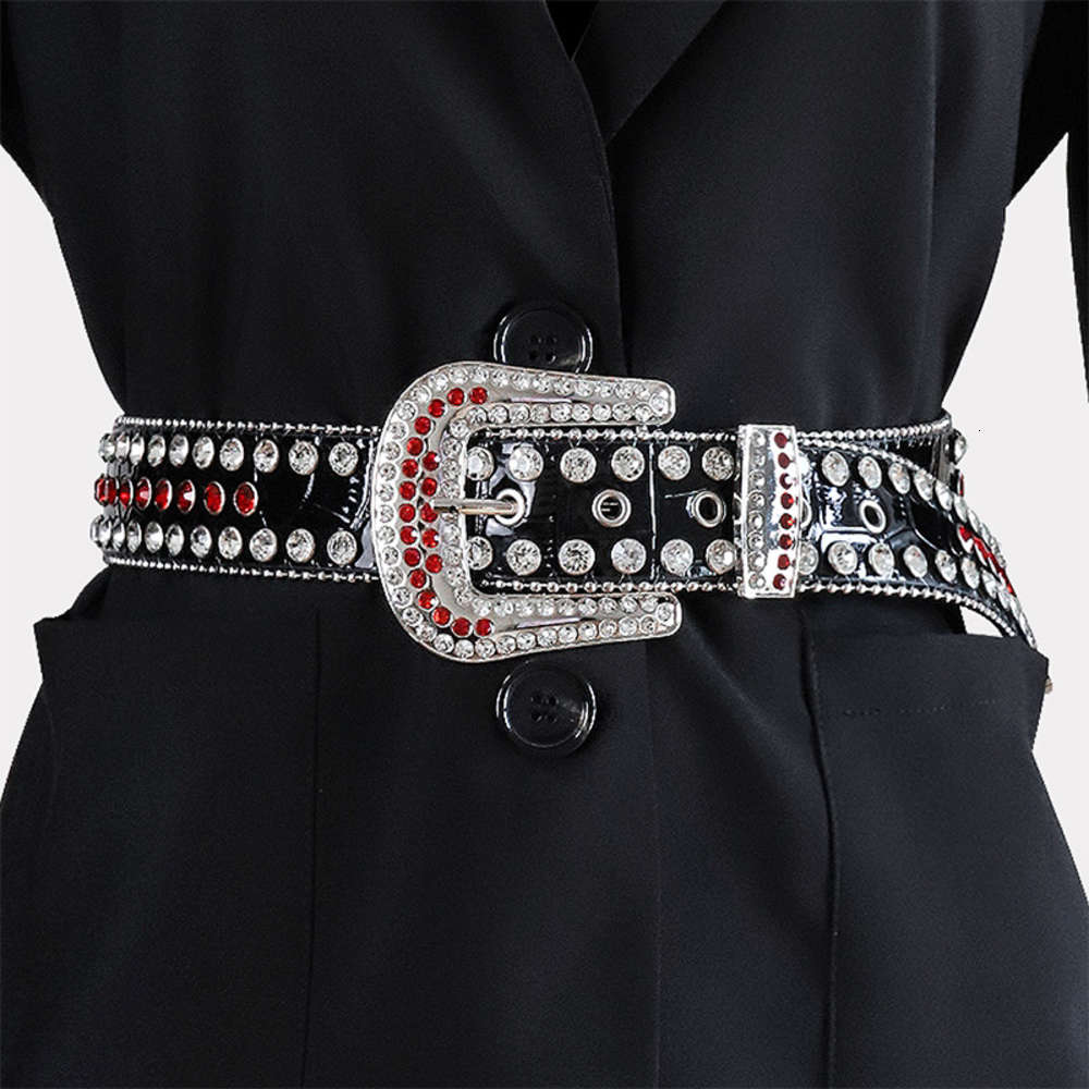

2021women or man belts rhinestone belt bb simon belts rhinestone women, Black;brown