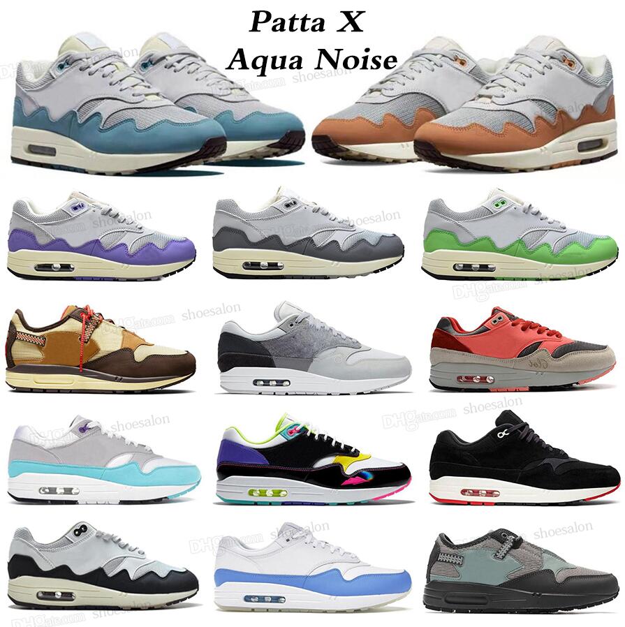 

2022 Patta X Aqua Noise max 1 87 Wheat Baroque running shoes London Kiss of Death elephant amsterdam UNC Schematic University Blue Atomic Teal men women sports sneakers, Shoesalon