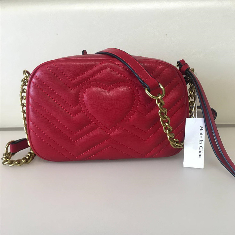 

High Quality New fashion Shoulder Bags Women Handbags Famous Gold Chain Crossbody Bag 5 colors, Black