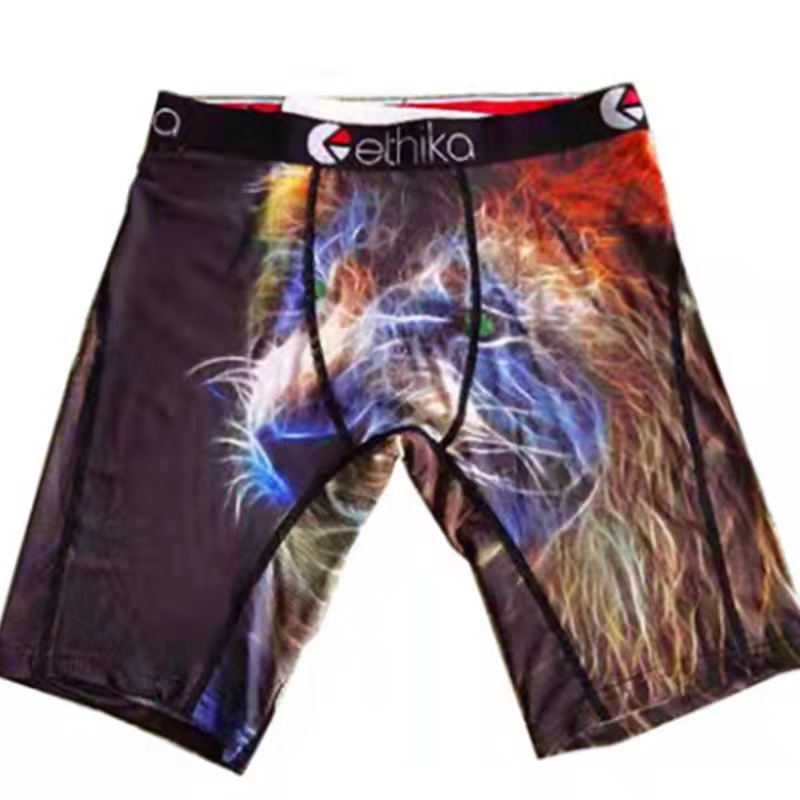 Maillots de bain Ethika Slips Unisexe Boxer Shorts Breif Modèle Sports Sports Hip-Hop Rock Consumer Sous-vêtement Skateboard Street Stretch S-XL