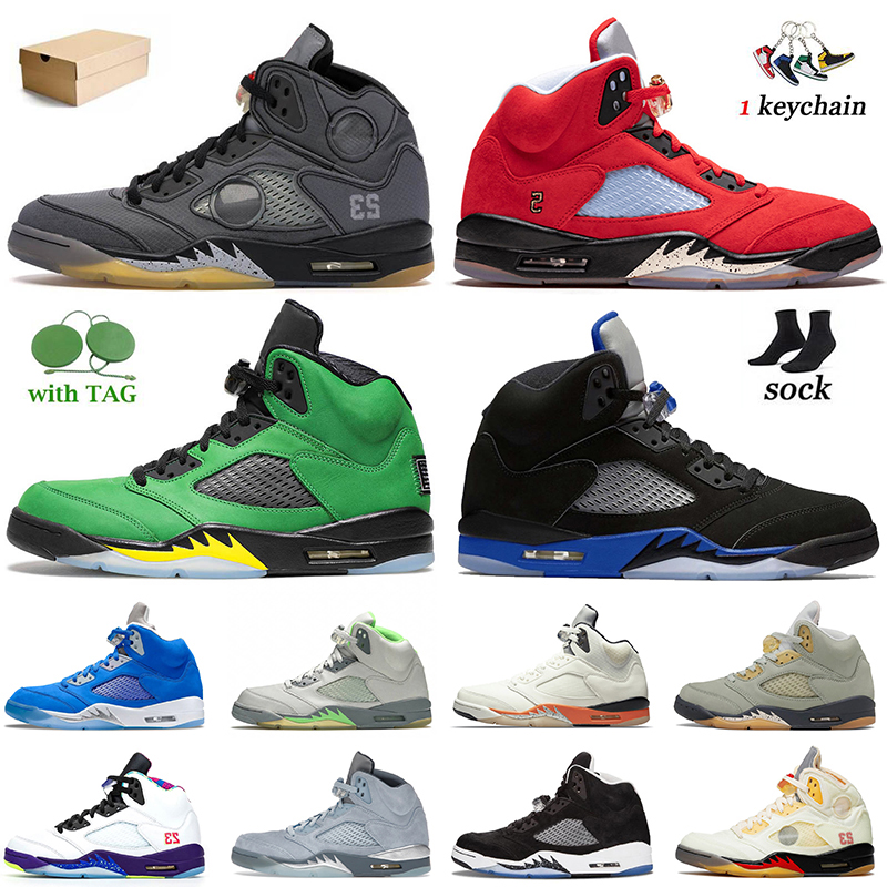 

With Box Classic Off Black Muslin White 5 5s Bluebird Basketball Shoes Raging Bull Oregon Ducks Racer Blue Shattered Backboard Sail Mens Women Jumpman Sports, D20 oregon ducks pe 40-47