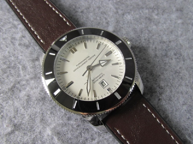 

46mm men watch wristwatch sapphire crystal high quality automatic 2824 movement bracelet waterproof AB201016 orologio di lusso diver swimming watches