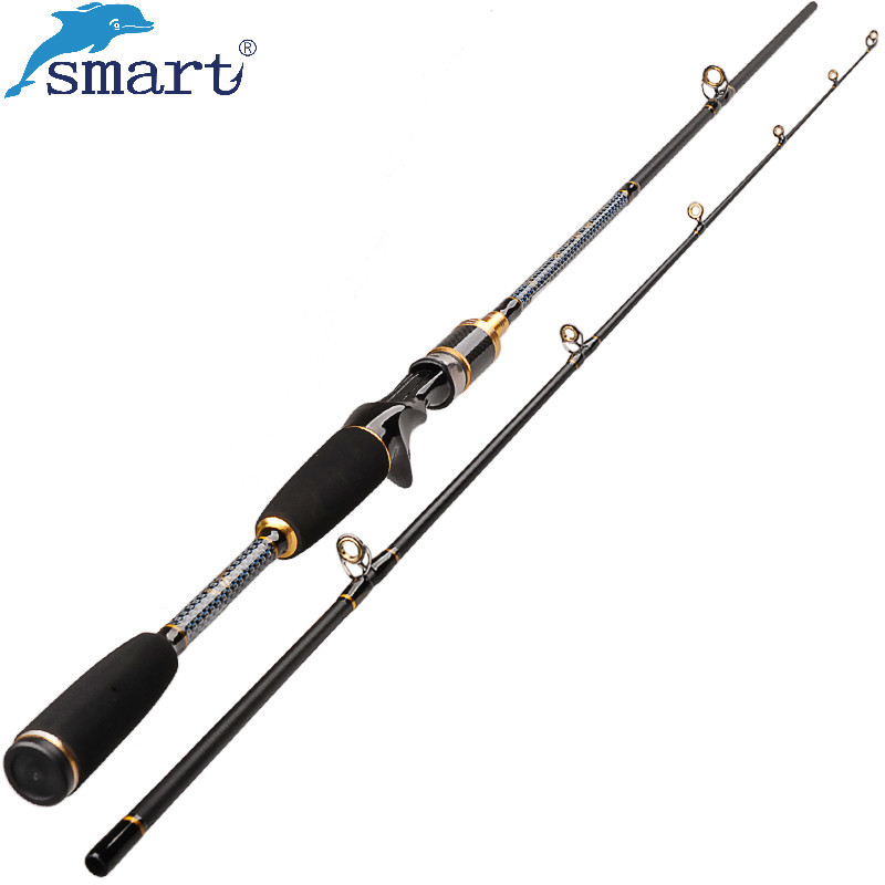 

2 Section 1.8m 2.1m 2.4m Bait Casting Rods 7-25g Lure Weight Carbon Lure Fishing Rod Carp Pole 10-20lb Line Weight Canne A Peche