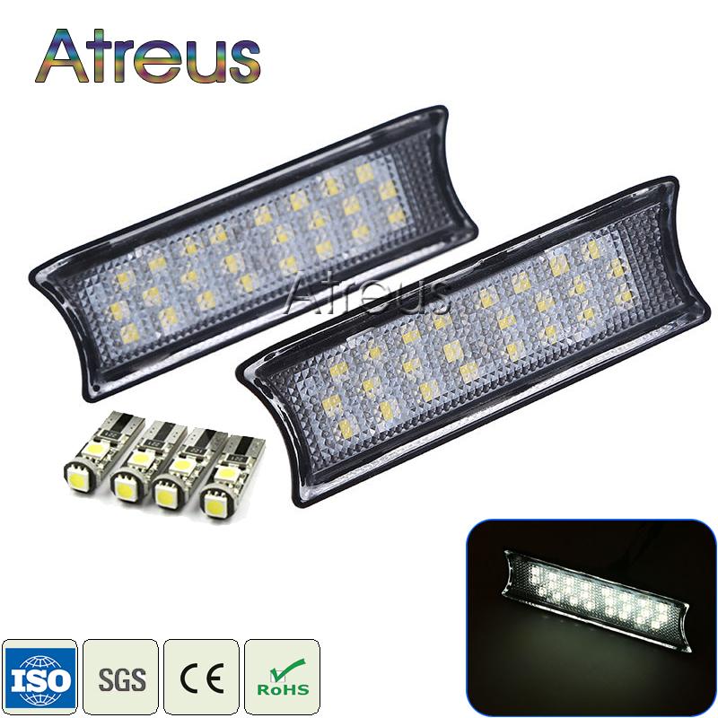 

Car Headlights Mutips LED Roof Lights 12V For E90 E91 E92 3-SERIES Accessories 1Set No Error White SMD3528 Reading Lamp Bulb Kit