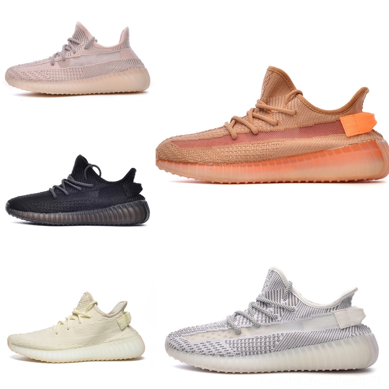 KanyeWest Cinder Fade kanye 350 shoe Carbon Natural Israfil Earth Reflective Zyon Oreo DesertMarsh Mens Running Shoes 350 Women-image-699328044