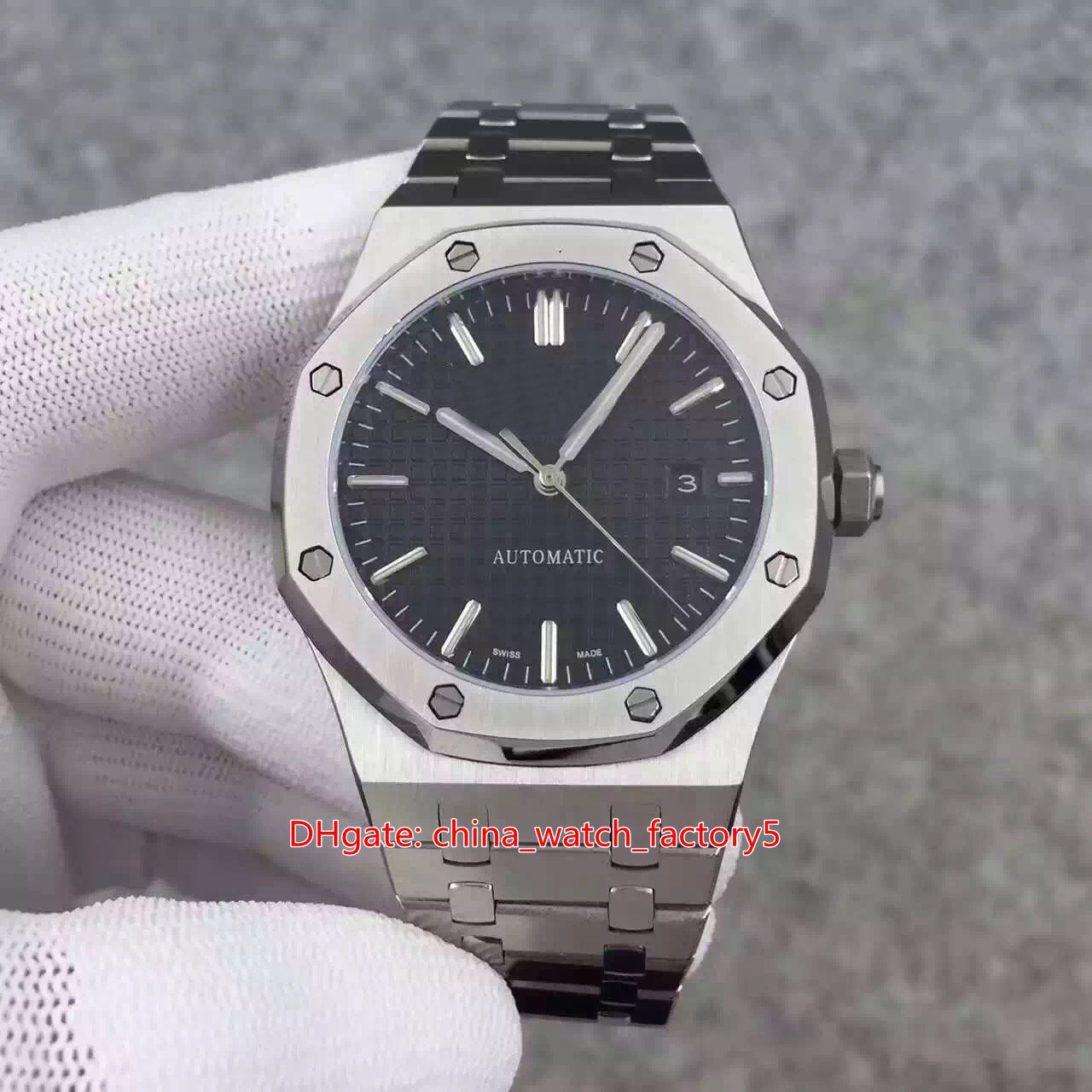 

16 Style Top Quality Watches U1 N8 Factory 41mm 15400 15400OR.OO.1220OR.01 Asia 2813 Movement Mechanical Automatic Mens Watch Men's Wristwatches