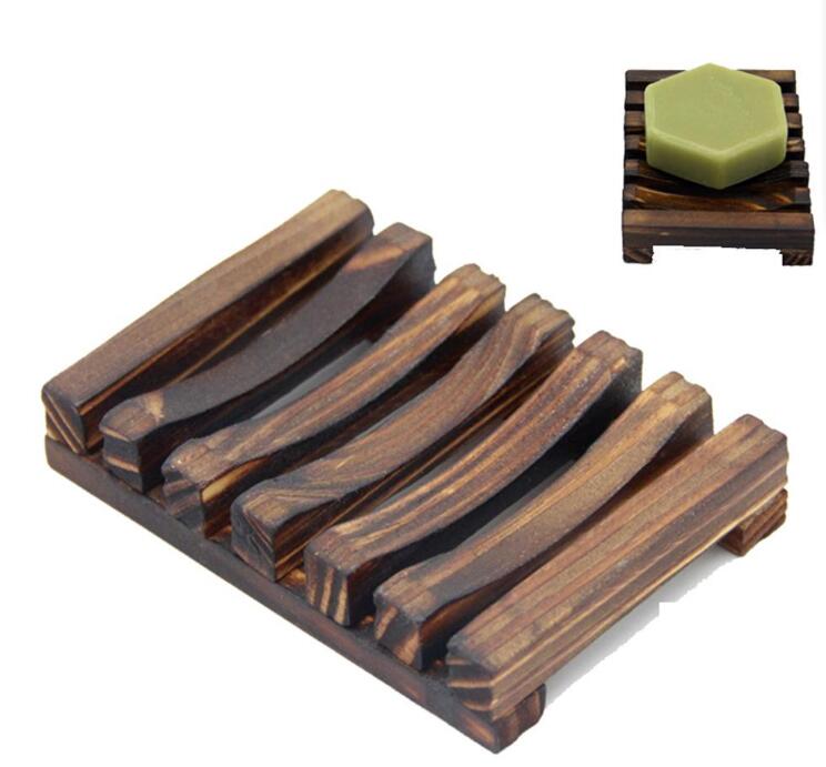 

Quality Natural Bamboo Wooden Soap Dishes Plate Tray Holder Box Case Shower Hand Washing Soaps Holders, As show