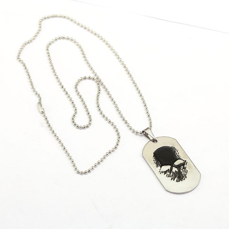 

Pendant Necklaces Ghost Recon Wildlands Game Necklace Stainless Steel Metal Dog Tag For Men Gifts