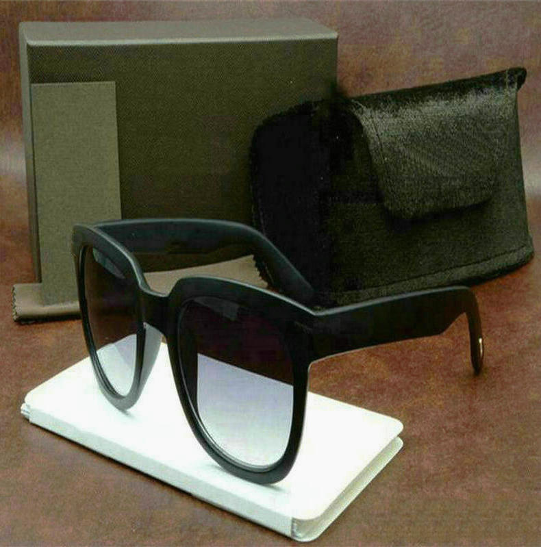 top qualtiy New Fashion 211 Black Tom Sunglasses For Man Woman Erika Eyewear ford Designer Brand Eye Glasses Girls Love Sunglass
