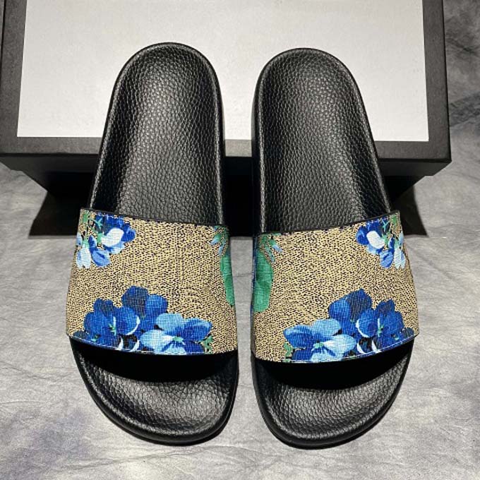 

Mens/Womens Top Quality Paris slippers sandals Summer Beach Ladies Flip Flops Loafers Black White Red Green Slides Shoes home011 08, Box