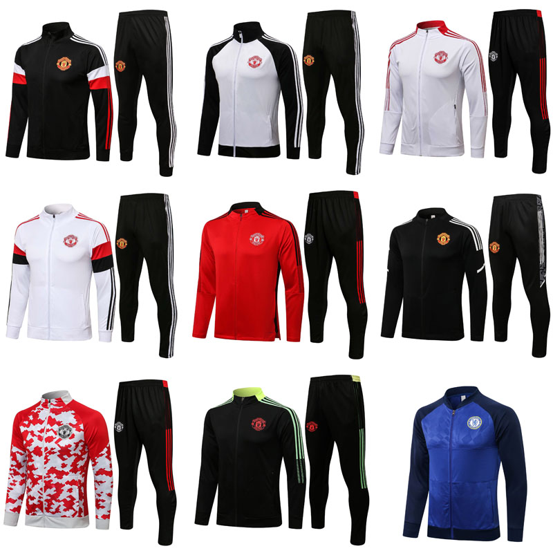 

2022/23 men Jacket adults football tracksuit training suit soccer jersey survetement foot chandal futbol tuta jogging long sleeve
