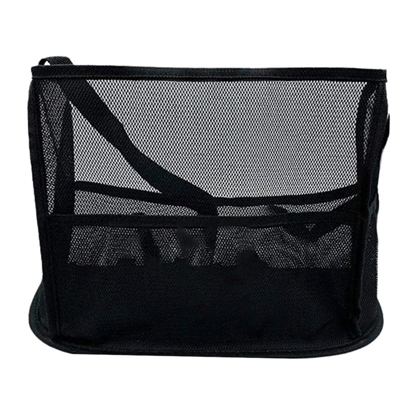 

Car Organizer Extra Large Capacity Net Pocket Handbag Holder Between Seats -
