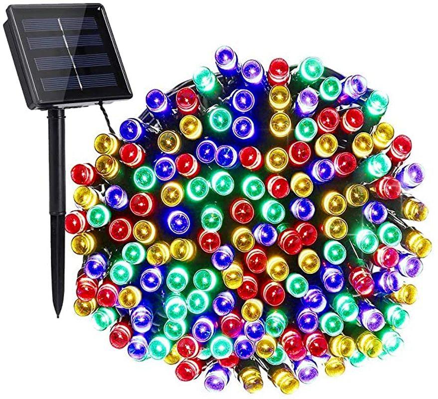 

Strings Solar String Lights Outdoor Garland Waterproof 8 Modes Lighting Ropes Garden Patio Fairy For Party Wedding Decorations