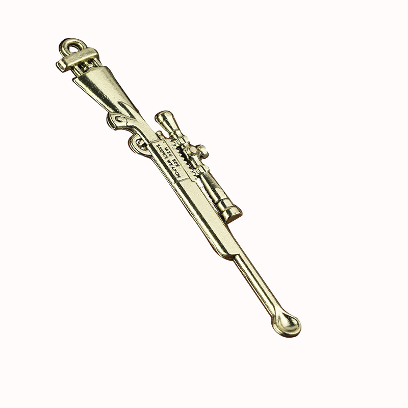 

Gun Style Wax dabber tools atomizer tank metal 65mm jar smoking mini dab tool stick spoon ear pick for dry herb titanium nail vape vaporizer silicone