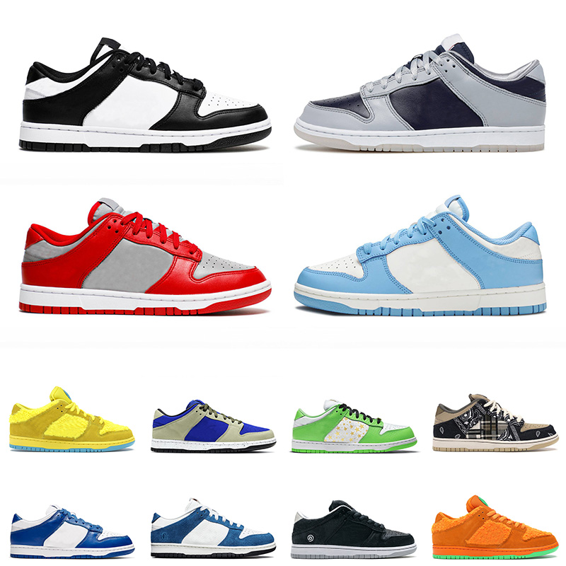 

Wholesale 2021 Authentic SB Dunk Running Sports Shoes Black White College Navy Mens Women UNLV Coast Hyper Blue Mean Green Outdoor Trainers Skateboard, C42 hyper blue 36-45