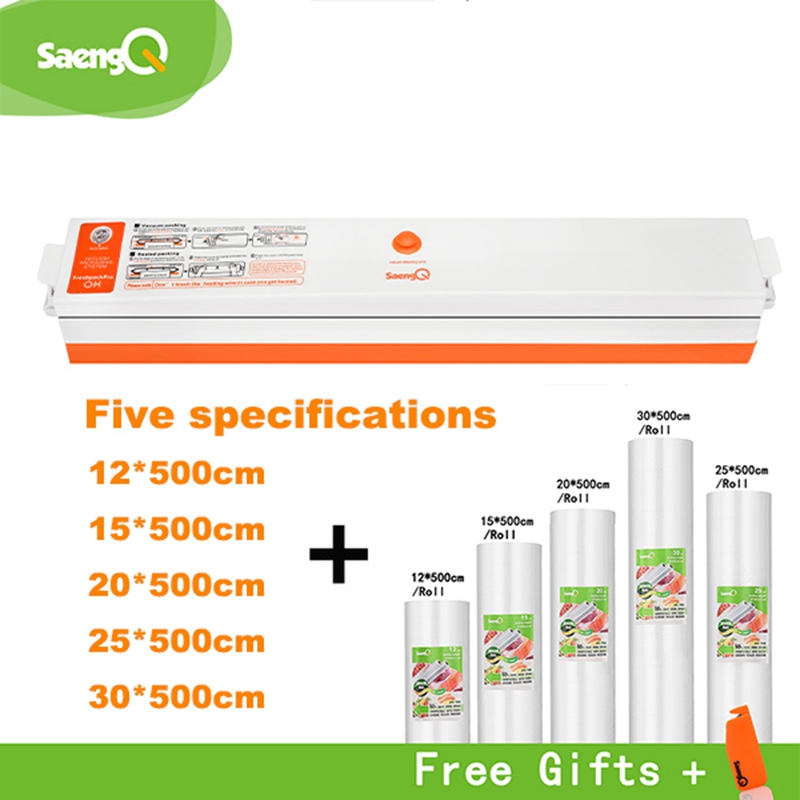 

saengQ Life food vacuum sealer packaging machine and vacuum food bags sealing machine vacuum food sealer packer
