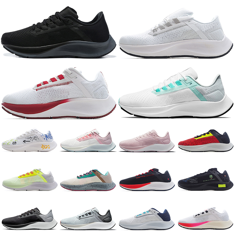 

Pegasus 38 running shoes men women White Aurora Green Triple Black University Red Metallic Silver Greedy Flash Crimson mens womens outdoor sports trainers sneakers