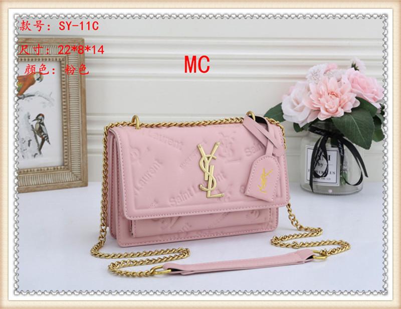 

Fashion Crossbody Shoulder HandBag Women Purse Messenger Bags Wallet Tote Clutch LV Louis Bag Vitton YSL 4-SY-11C, Red;black