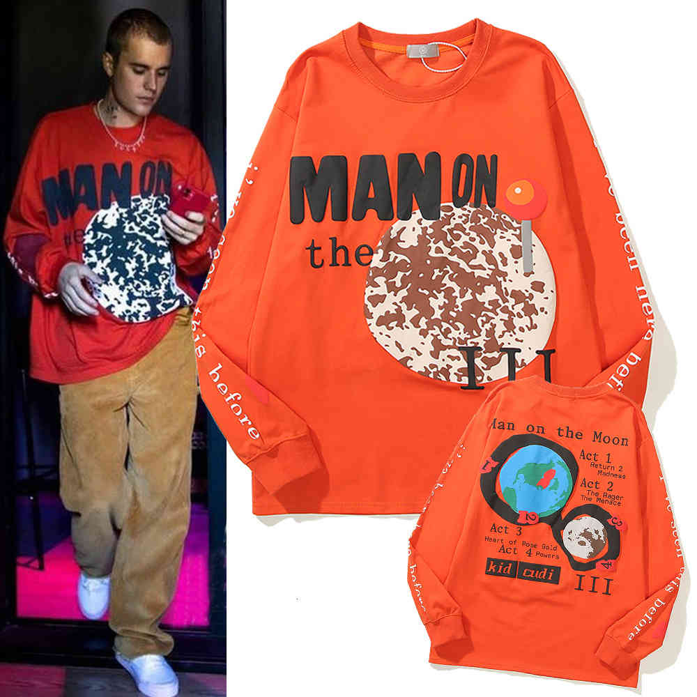 

Hoodies 2021ss Justin Bieber Kid Cudi Cpfm Theme Graphic Cotton Sweater, Black