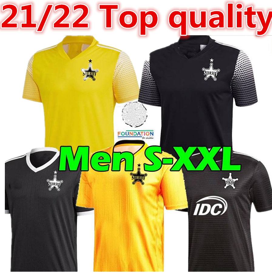 

21/22 Sheriff Tiraspol soccer jerseys Moldova camisetas de fútbol 2021 2022 Hansel Zapata Frank Castañeda Luvannor Boban Nikolov jersey football shirts Uniforms 888, Black
