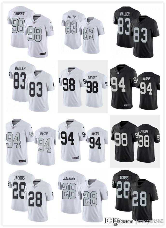 

Men woman youth Las VegasRaidersJersey 83 Darren Waller 28 Josh Jacobs 94 Carl Nassib 98 Maxx Crosby Football Jerseys, Color