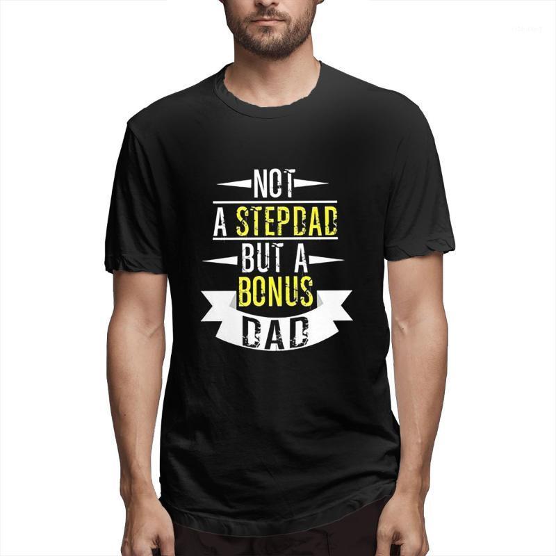 

Men' T-Shirts Men Fashion Graphic Not A Step Dad But Bonus Funny Printed Youth Casual T-Shirt, Multi