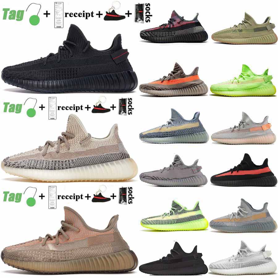 

2022 TOP Quality Kanye Men Women Running Shoes Natural Sand Taupe Carbon Yecheil Yeezreel Lundmark Static Reflective Zebra Designer Mens airs Trainers, Bubble wrap packaging