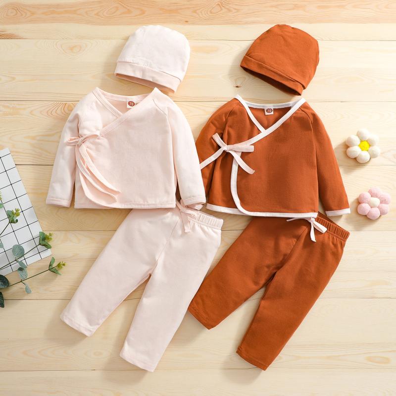 

Clothing Sets Born Clothes, Baby Jumpsuits, Pure Color Pajamas For Boys And Girls, Children's Clothing, Soft Comfortable Home Service, White