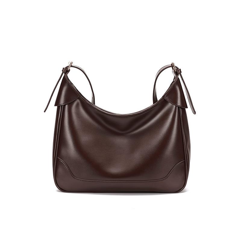 

Evening Bags Messenger Bag Female 2021 Spring And Summer Retro Large-capacity Tote Fashion One-shoulder Underarm, Ivory