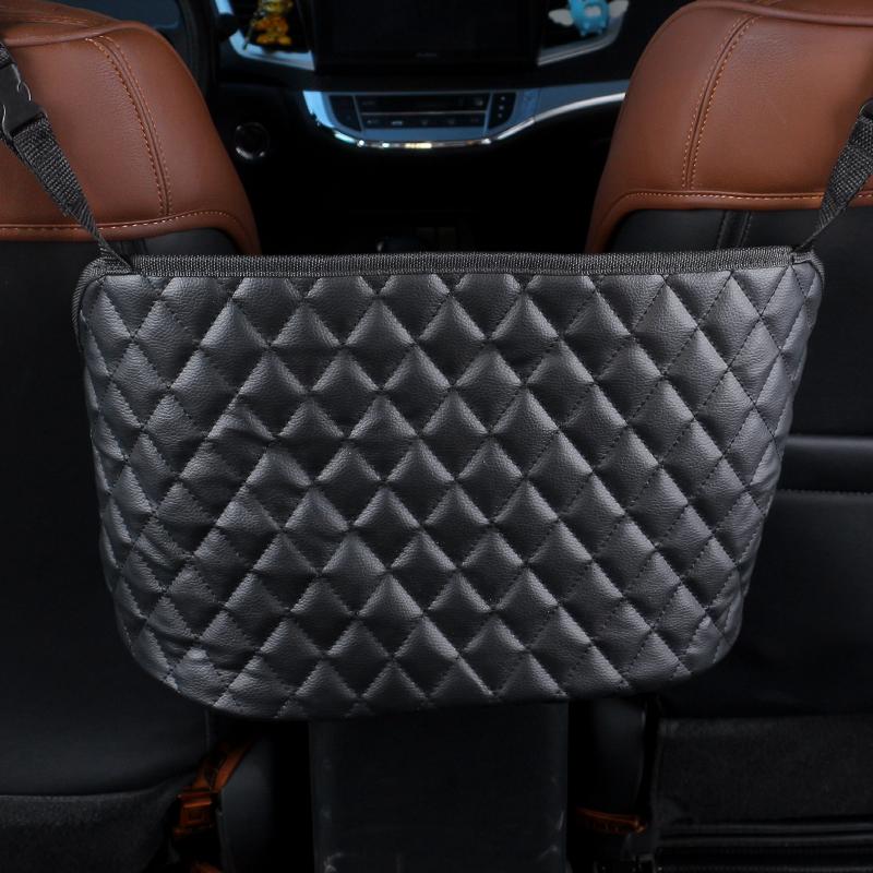 

Car Organizer 2021 PU Leather Storage Bag Of Backseat Holder Container Stowing Tidying Accessories Interior For Girls